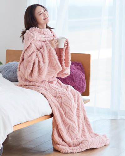 デラックスブランケット着る毛布